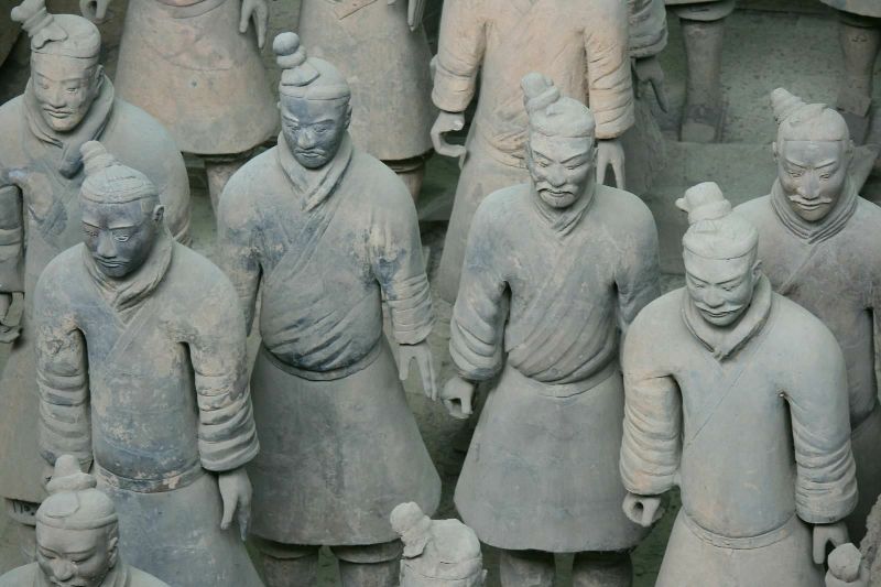 Terracotta-army in Xian 